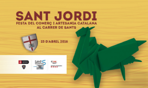 Portfolio de trabajos- evento Sant Jordi desarrollado por la agencia de marketing y comunicación Cromek System