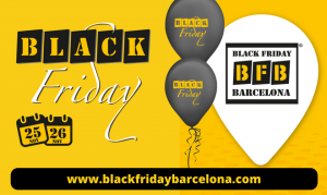 Portfolio de trabajos- evento Black Friday Barcelona desarrollado por la agencia de marketing y comunicación Cromek System